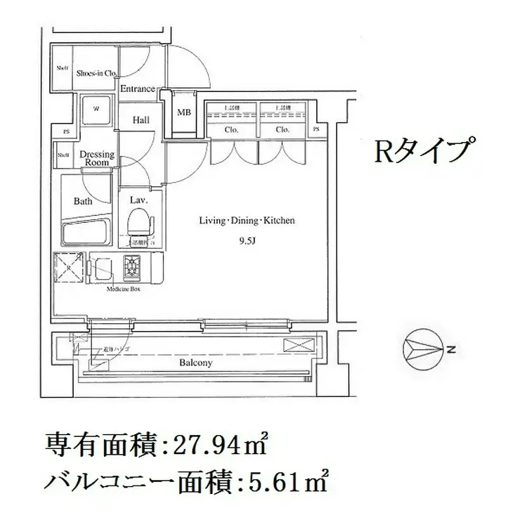 セントパレス王子 7階階 間取り