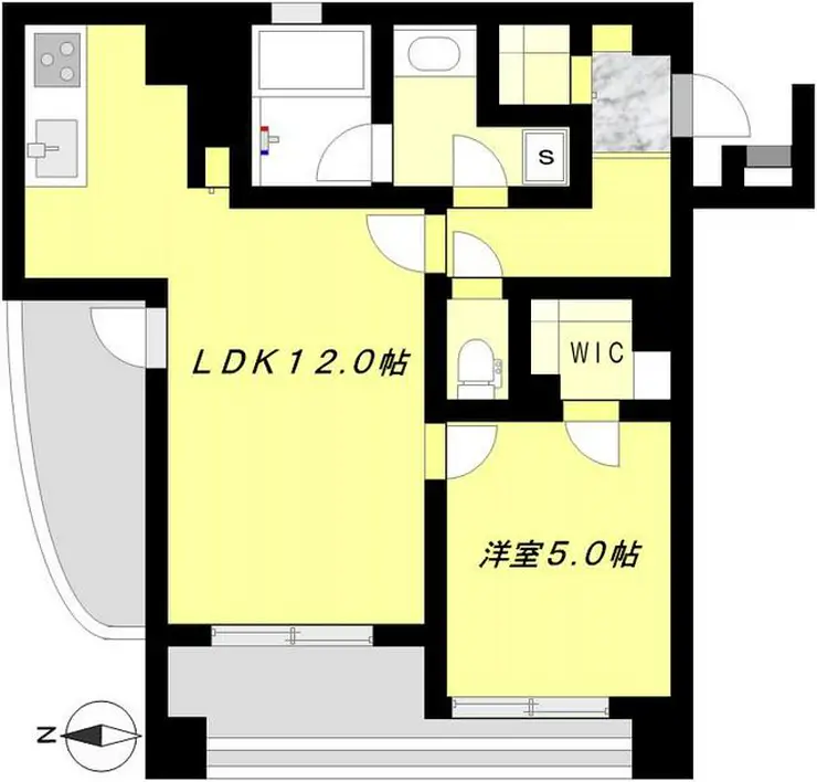 エスティメゾン笹塚 4階階 間取り