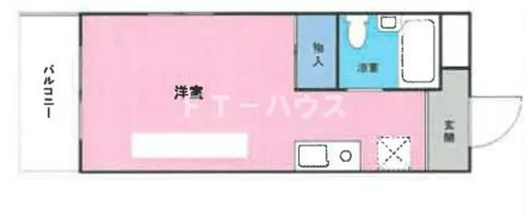 メゾンソレイユ 3階階 間取り