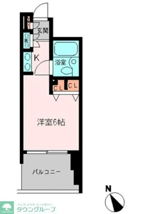 恵比寿アーバンハウス 3階階 間取り