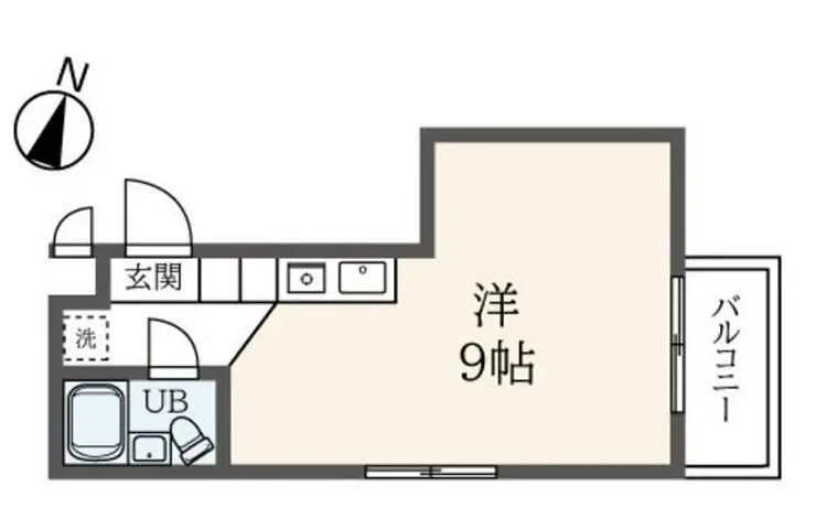 ユーカリハイツ八王子 1階階 間取り