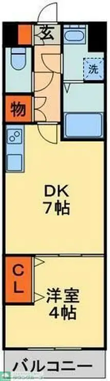 BIENE SQUARE 2階階 間取り