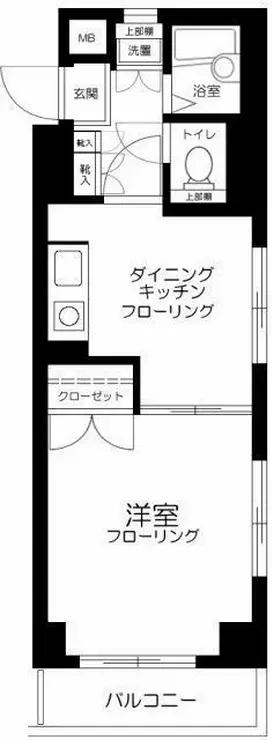 フェニックス明大前 3階階 間取り