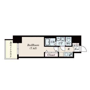 S-RESIDENCE名駅南(1K/3階)の間取り写真