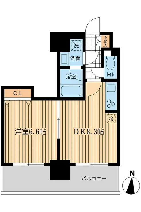 KDXレジデンス大山 8階階 間取り