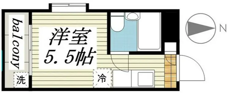 メゾンドロンジェ 3階階 間取り