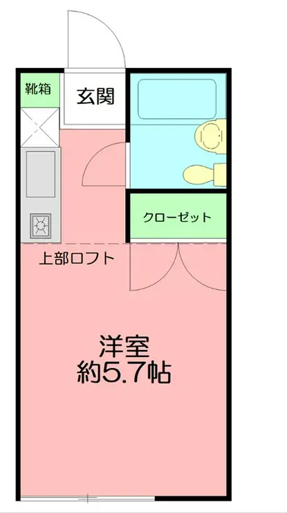 クレア湘南 2階階 間取り