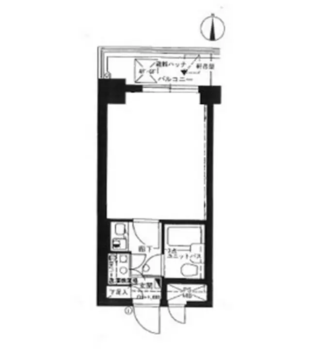 ライオンズマンション代々木第2 7階階 間取り