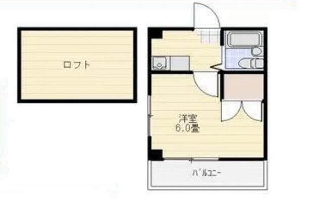 セドルハイム西川口(1K/3階)の間取り写真
