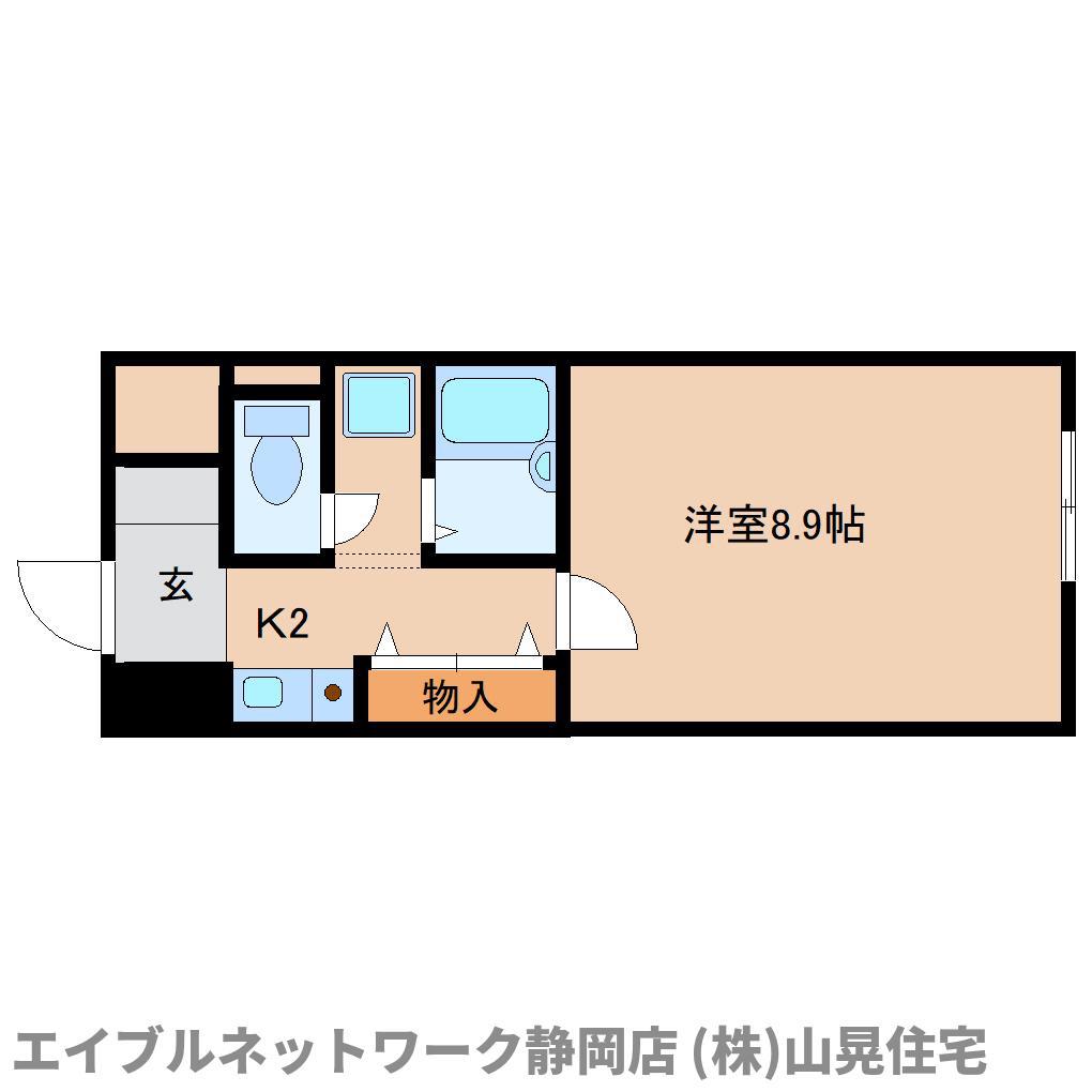 チェルシーズハウス(1K/2階)の間取り写真