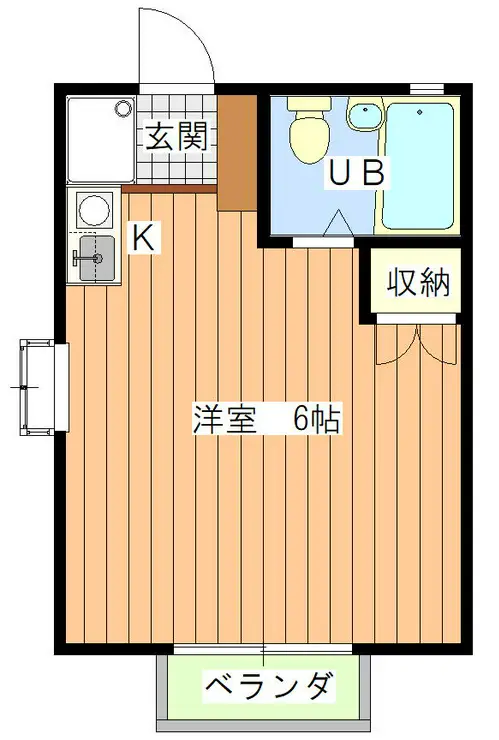 ファミリーハイツ 2階階 間取り