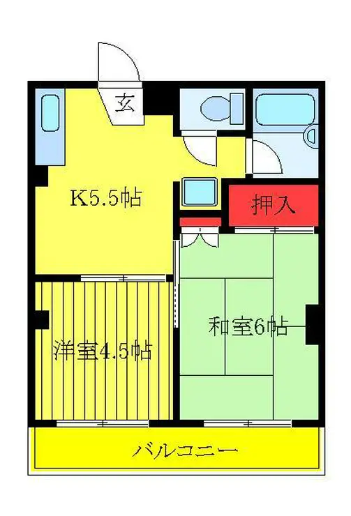 アーバンハウス 1階階 間取り