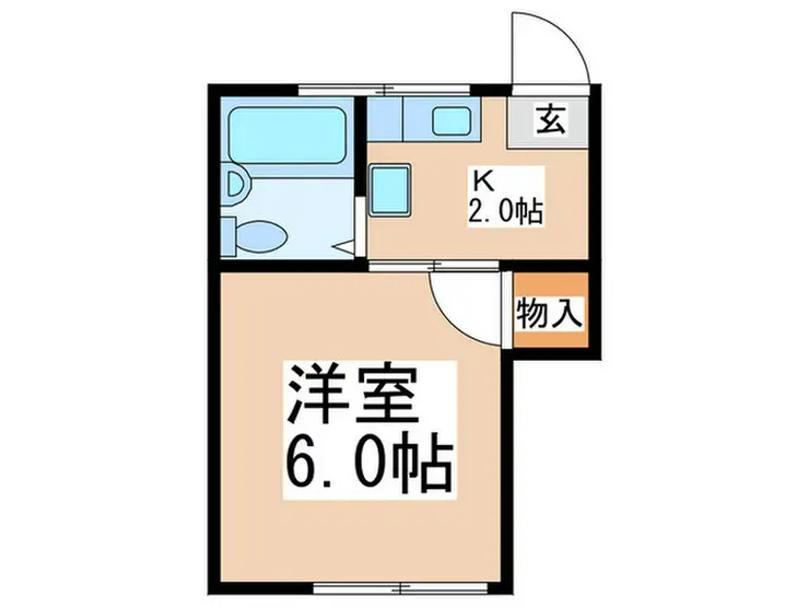マンションユミ 3階階 間取り