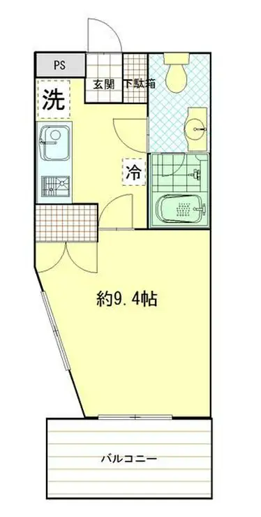 カーサクレセス南太田 7階階 間取り