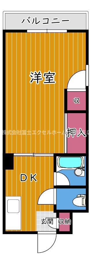DO・関目(1DK/3階)の間取り写真