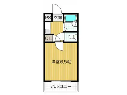 TSTORY(1K/4階)の間取り写真