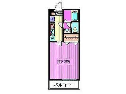 リブリ・リオーラ(1K/2階)の間取り写真