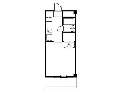 メゾン稲城(1K/3階)の間取り写真