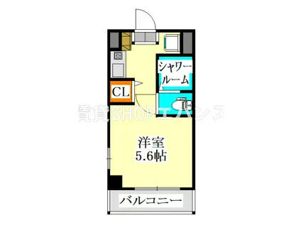 WE TSUDANUMA(ワンルーム/3階)の間取り写真