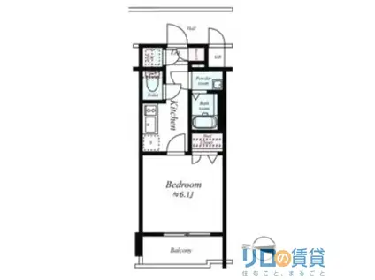 エスリード北大阪レジデンス(1K/9階)の間取り写真