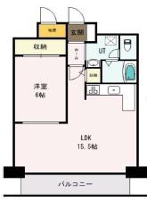 チサンマンション山鼻(1LDK/3階)の間取り写真