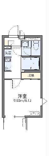 レオネクストファーストワイズ(1K/3階)の間取り写真