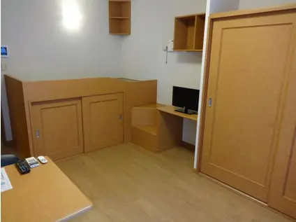 ウールジー(1K/1階)の間取り写真