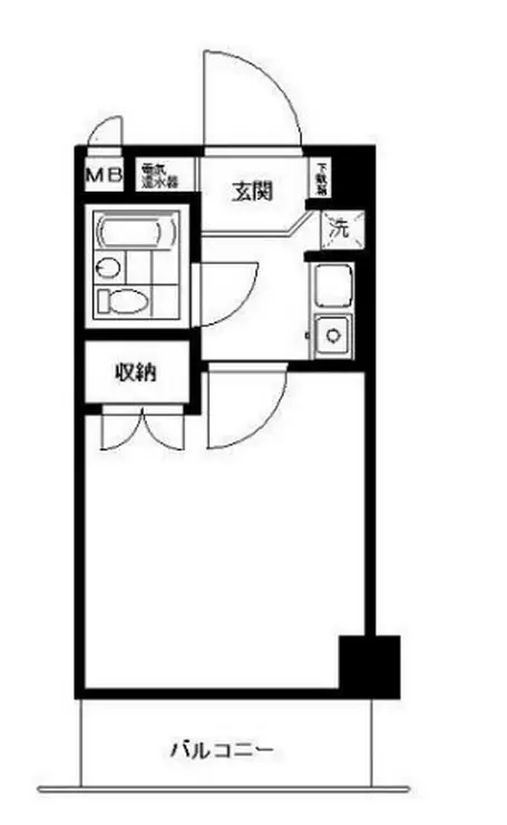 ストーク新丸子弐番館 6階階 間取り