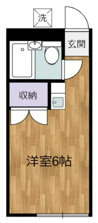美しの森ハウスA棟 1階階 間取り