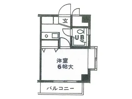 朝日プラザ戸塚アネックス(1K/3階)の間取り写真