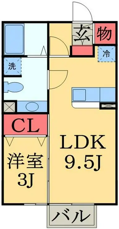 ノーベルパーク15 2階階 間取り