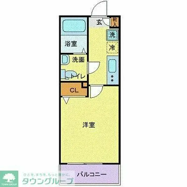 CITY SPIRE西新宿 3階階 間取り
