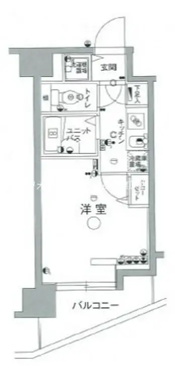 スカイコート後楽園第5 12階階 間取り