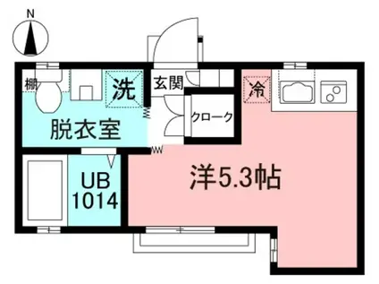 DAIYU-二十五番館(ワンルーム/3階)の間取り写真