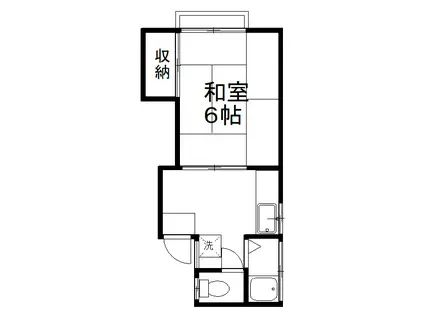 ＪＲ中央線 荻窪駅 徒歩12分 2階建 築52年(1K/2階)の間取り写真