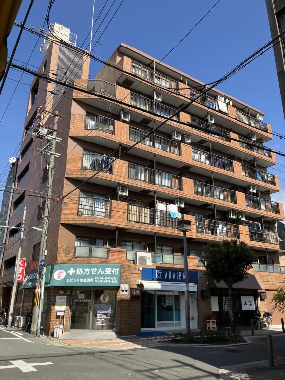 ロイヤルハイツ新深江(1K/6階)の外観写真
