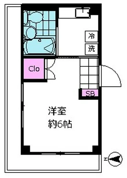 サンファスト 1階階 間取り