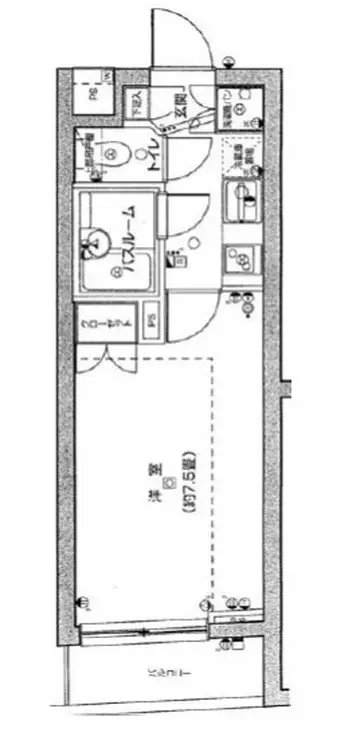 ビバリーホームズ東麻布 4階階 間取り
