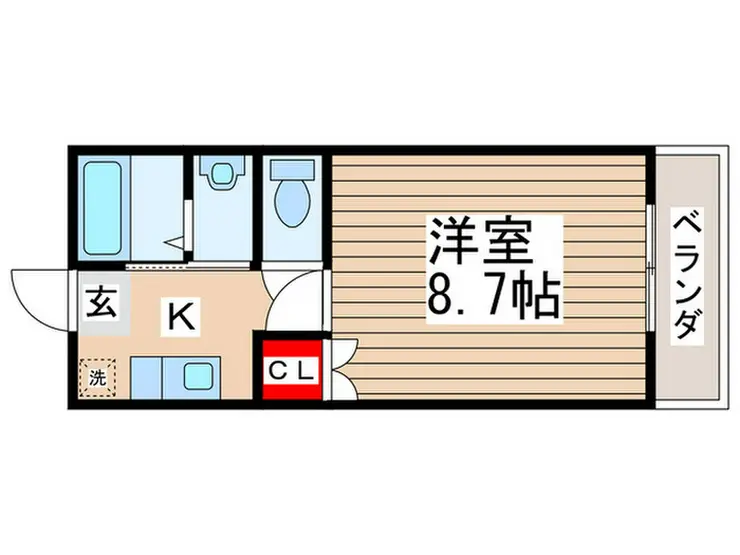 流山パークハイツ 3階階 間取り