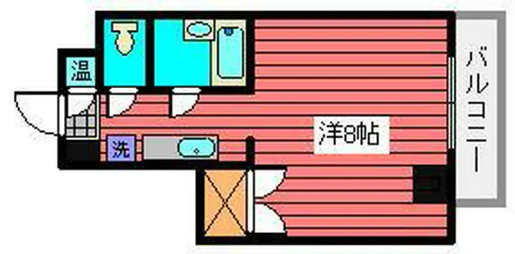 クラブリーシュ 6階階 間取り