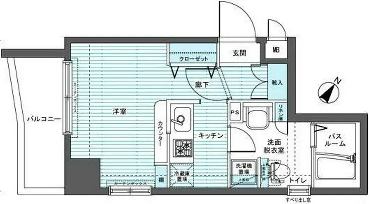 トーシンフェニックス下目黒 9階階 間取り