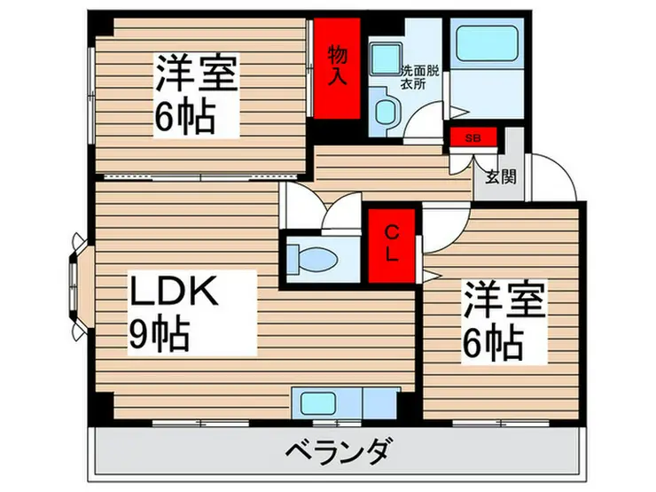 パレス光洋 1階階 間取り