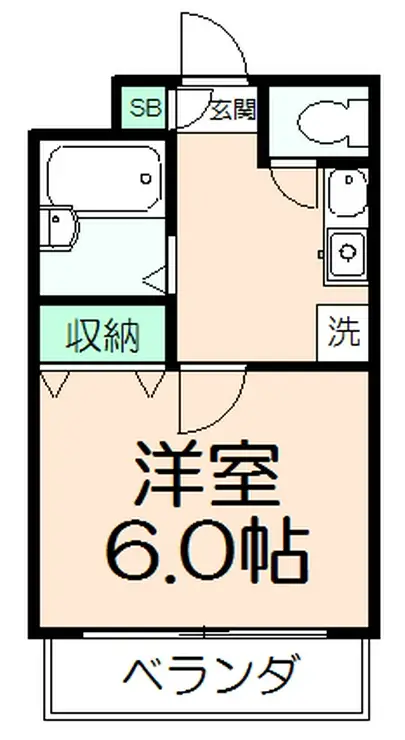 アドニス015 2階階 間取り