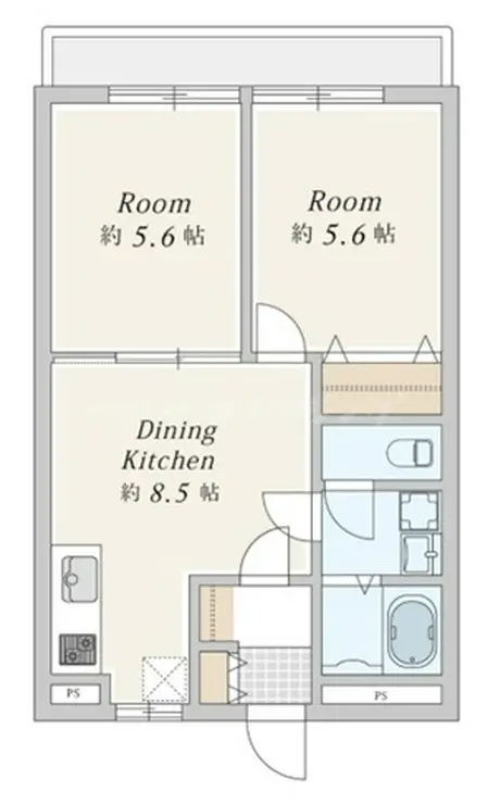 一杉ビル 2階階 間取り