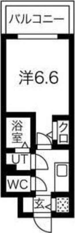 エスリードレジデンス梅田マークス(1K/5階)の間取り写真