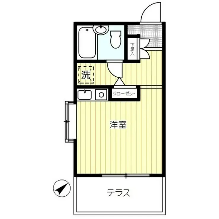 アィディ田園調布 1階階 間取り