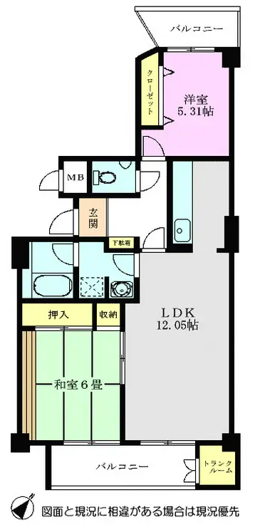 ELL・GRANDE 3階階 間取り