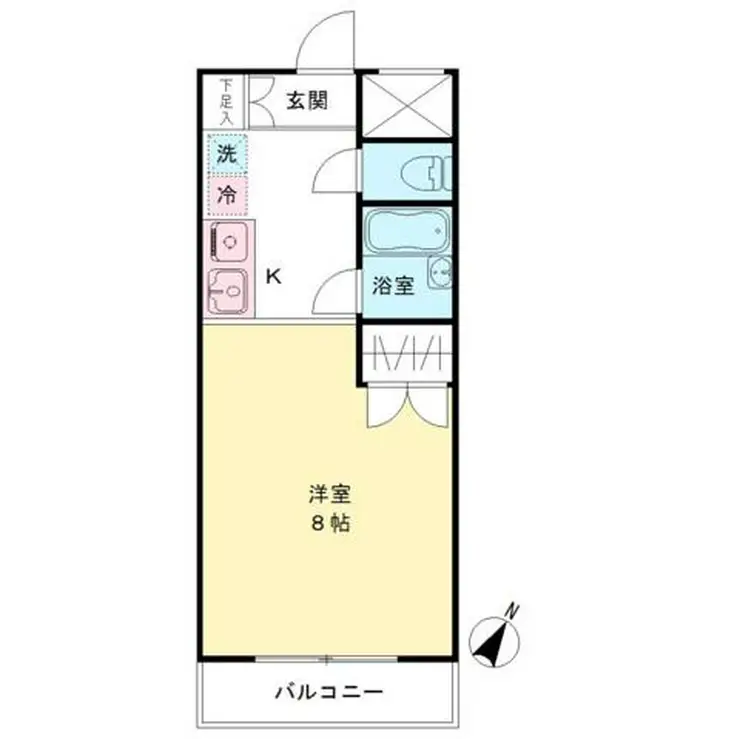 パラティーノ打越 2階階 間取り
