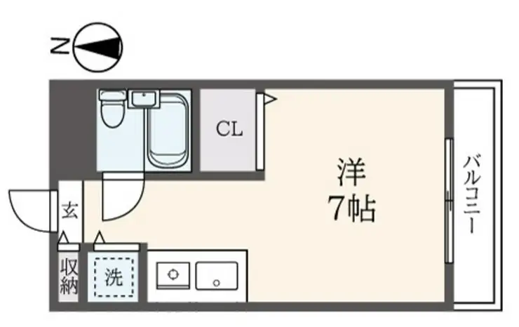 ジョイム向ヶ丘遊園 1階階 間取り