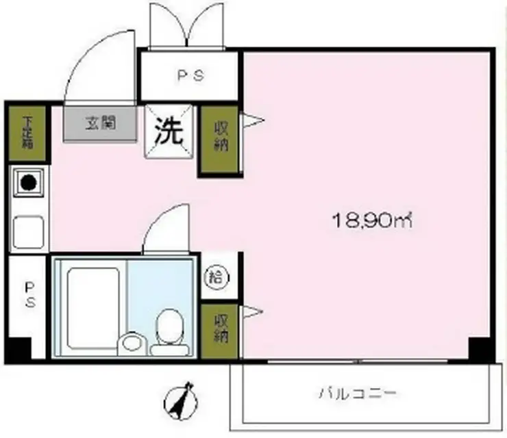 アルファウエスト 3階階 間取り